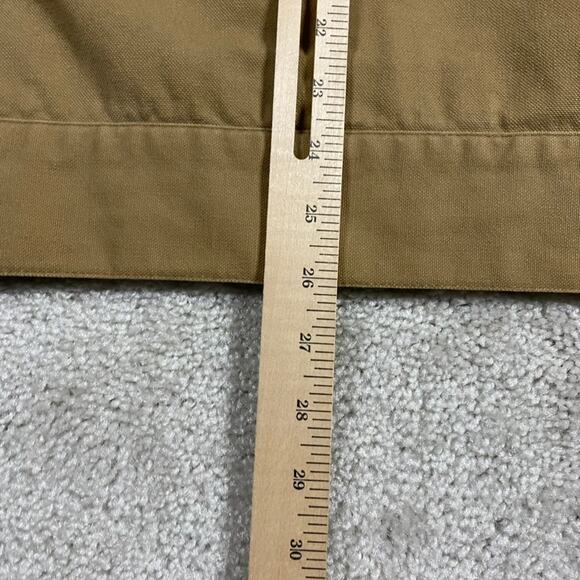 Timberland Canvas Jacket Mens XL Tan Workwear Utility Outdoor Grunge Full Zip - Picture 7 of 8